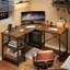Thielsen Modular L-Shaped Steel Computer Desk-1424674026