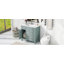 Meuble-lavabo 36 po avec lavabo, armoire de salle de bain avec tiroirs, structure solide et panneau de fibres à densité moyenne