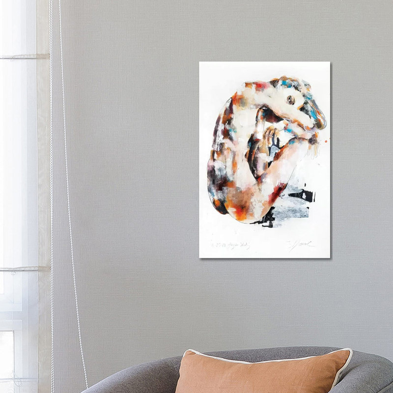 Figure Study by Thomas Donaldson - Wrapped Canvas Painting, 66.04 cm H x 45.72 cm W x 1.91 cm D