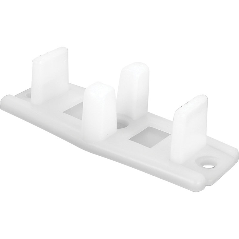 Guide de porte de dérivation Prime-Line avec nylon réglable de 3/4 po de hauteur