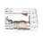 Tena Solid Wood Standard Stairway Bunk Beds Full over Full, 4 Drawers in the Steps, 2 Under-Bed Drawers, White-2041697640-2101209410