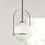 Luminaire suspendu Arie avec abat-jour sphérique-1000846274-1000846285