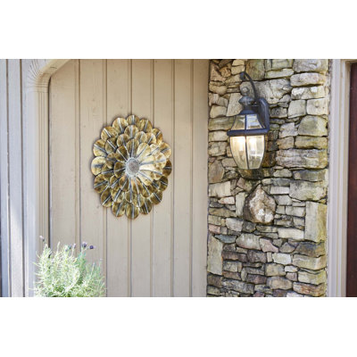 UV Resistant Steel Plants & Flowers Wall Decor