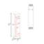 Porte-papier hygiénique Supai en mélamine, blanc-128751494