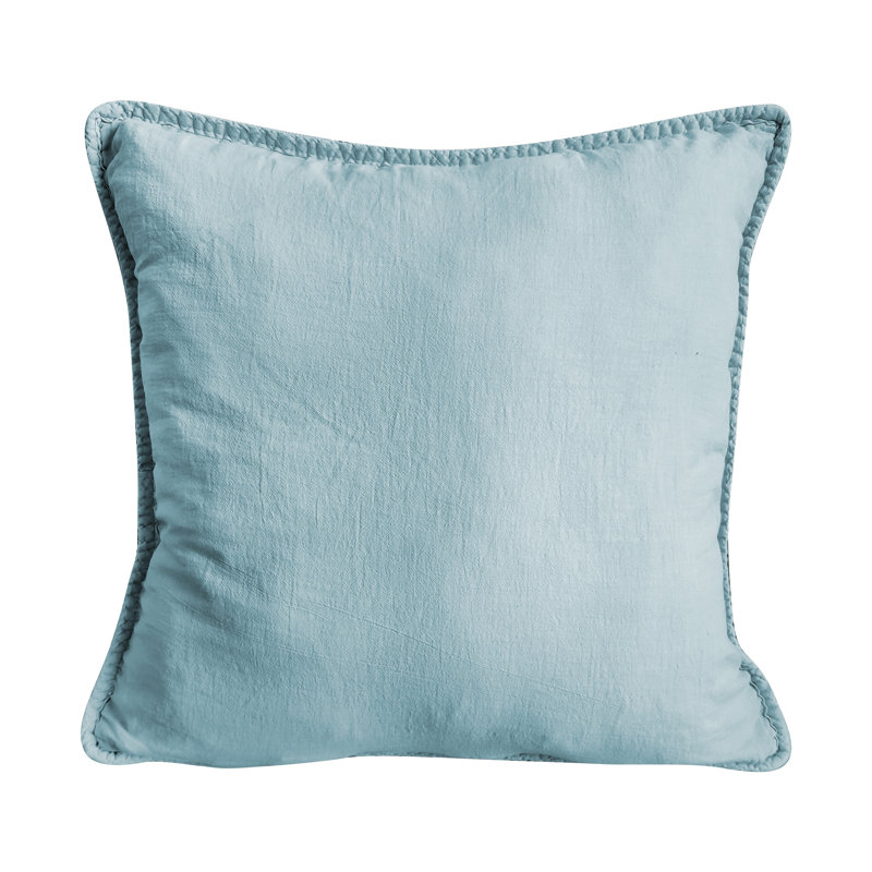 Carson Cotton Euro Sham Set of 2, Blue