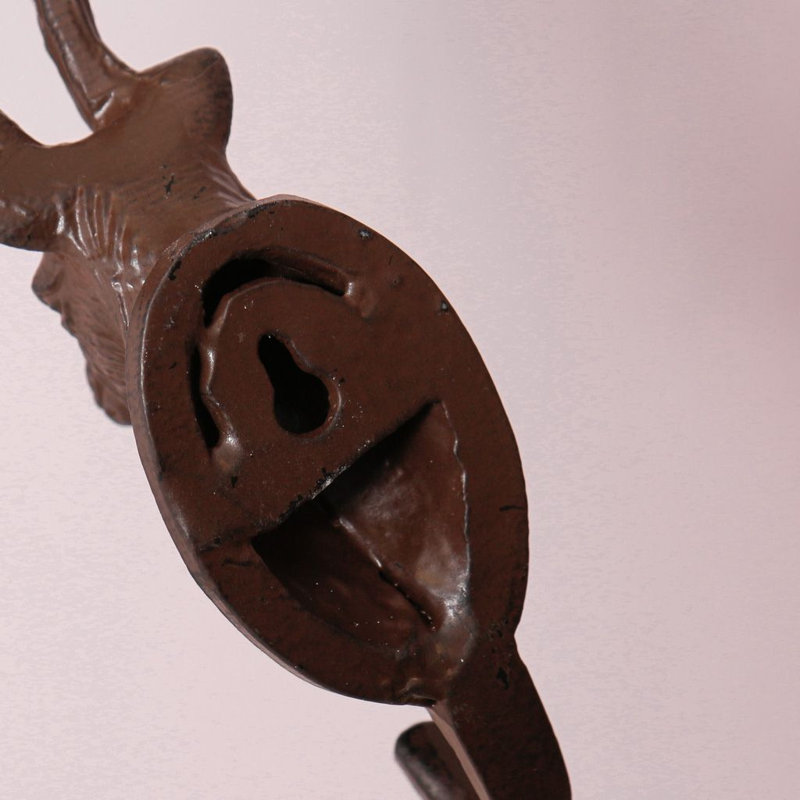 Adan Iron Wall Wall Hook, Brown