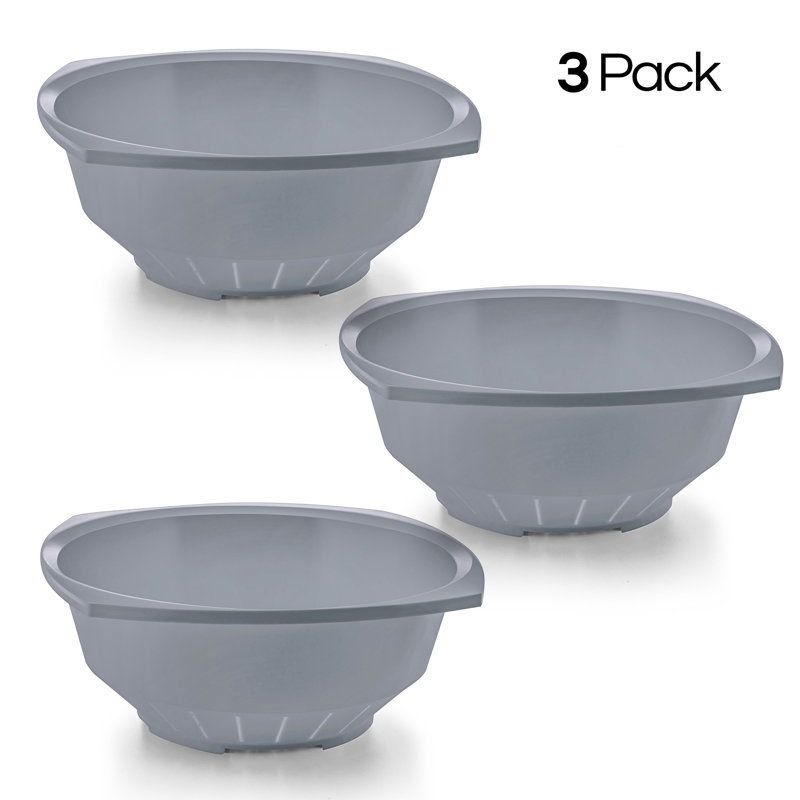 Passoire en plastique foncé carré ybm home, Gris