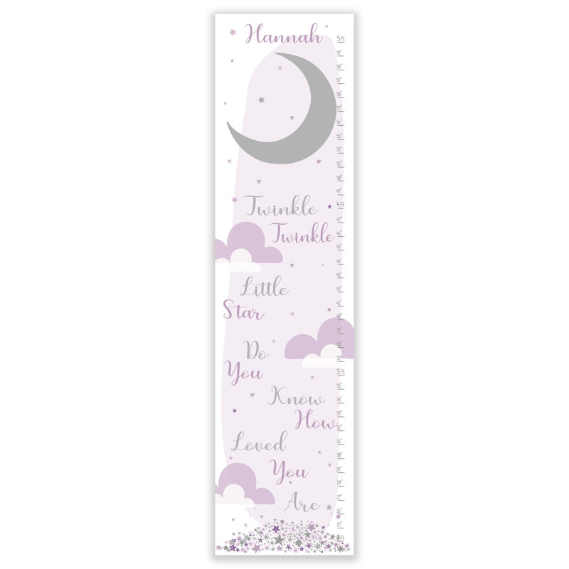 Tableau de croissance personnalisable twinkle twinkle Ziegler, Oui