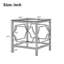 Table d'appoint 19,7 po Modern Gold-316842803