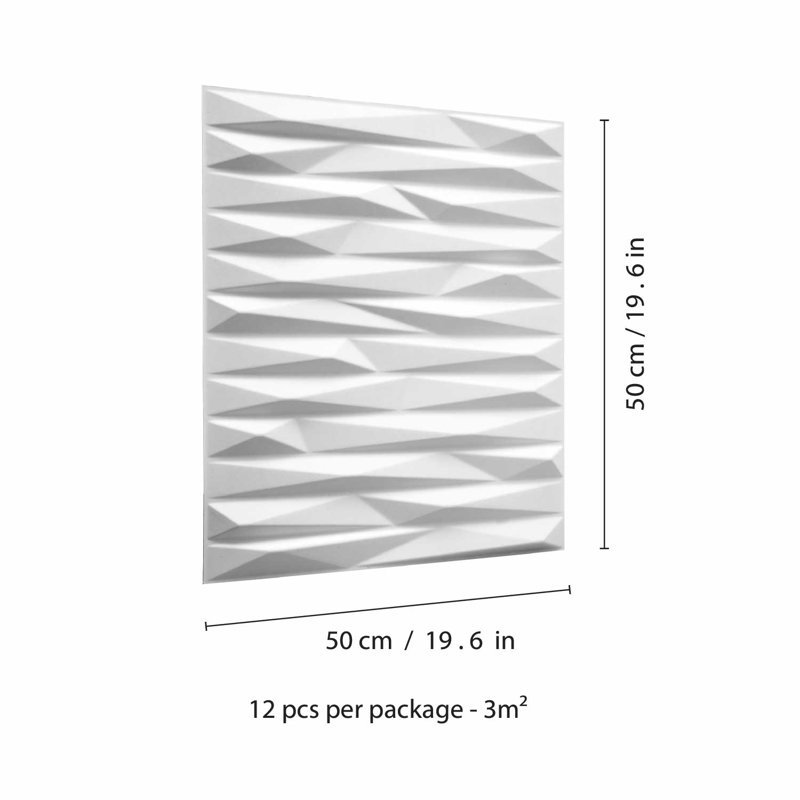 Mullings Valeria Eco Friendly 3D Wall Panels Decorative Tiles