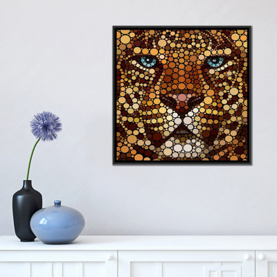 «Leopard» par Ben Heine, impression sur toile tendue