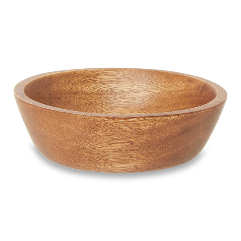 Amiela Wood Decorative Bowl