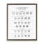 Minimal Laundry Cleaning Symbols Grain Framed Floater Canvas Wall Art by Martina Pavlova-951670816-943188315
