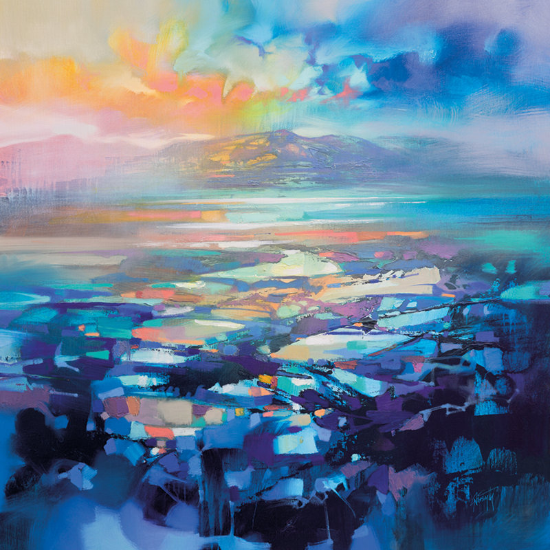 Hebridean Resonance 2 by Scott Naismith - Wrapped Canvas Painting, 60 cm H x 60 cm W
