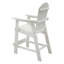 Fauteuil de patio Hips avec accoudoirs, de 2, de couleur blanche, pour la cour de la piscine, et facile à nettoyer, 2 pièces confortables -