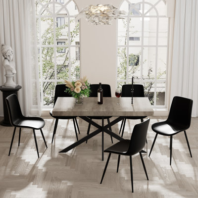 Extendable Dining Table Set