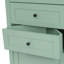 Grande armoire d'angle avec 3 tiroirs et tablettes réglables, pour la salle de bain, la cuisine ou le salon, panneau de fibres à densité moyenne avec finition peinte-1384133692