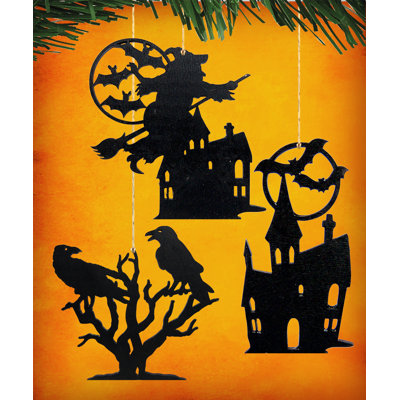 5.5'' Wood Holiday Shaped Ornament