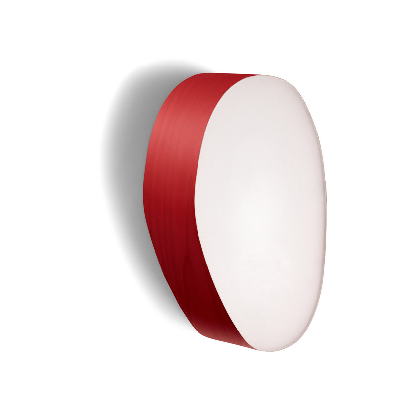 Guijarro LED Wallchiere, Red