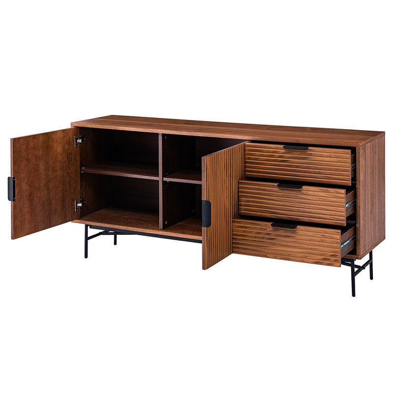 KNIVS Sideboard 2 doors, Walnut