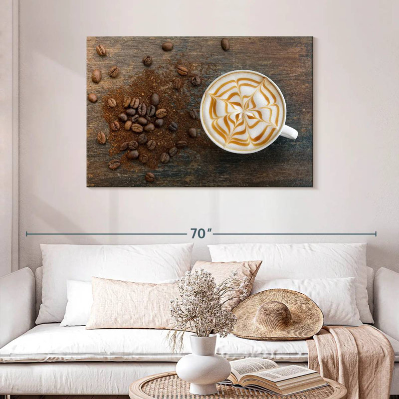 Café au lait Yarlin, H 30 po x l 45 po
