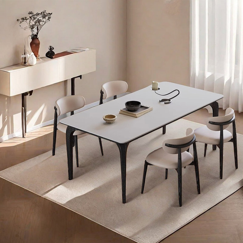 Ensembles de table de salle à manger Modern, H 29,52 po x L 70,86 po x l 35,43 po