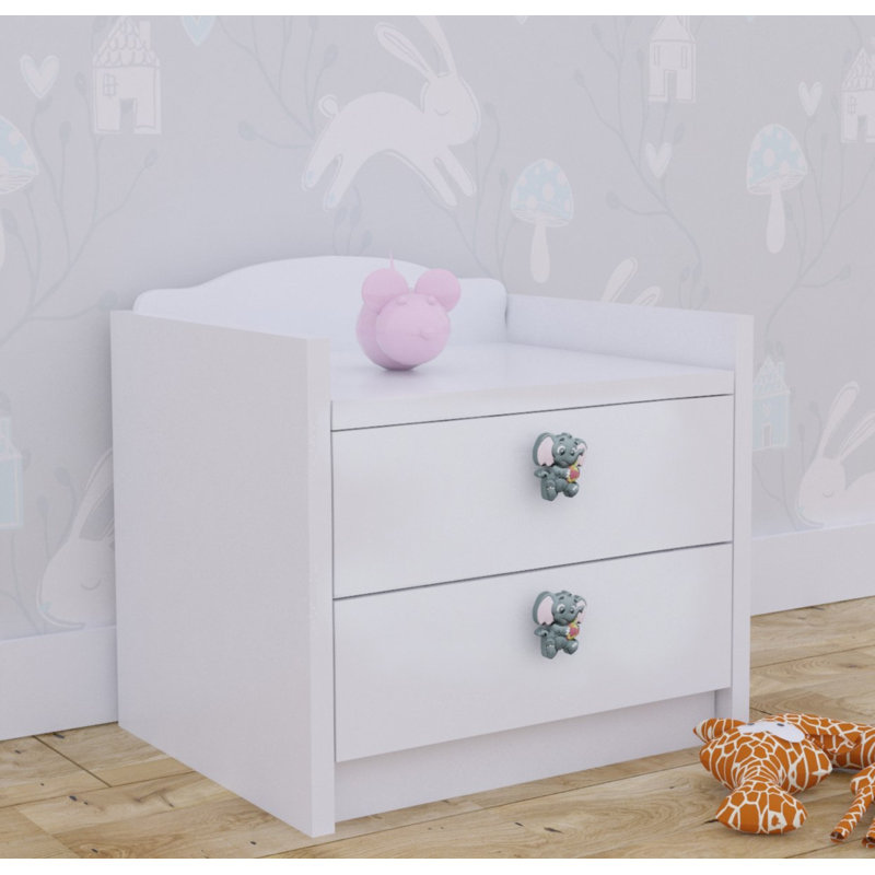 2 Drawer Nightstand