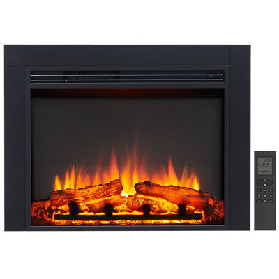 Stefon 32.28'' W Electric Fireplace Insert