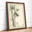 Bamboo in Silence Japandi - Framed Print-465853617-465853618