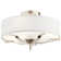 Zephyrine Fabric Semi Flush Mount