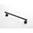 6 Towel Rack For Bathroom - Wall Mount Stainless Steel, Matte Black, Contemporary Design, Smooth Edges, , Quick Install In Different Spaces Steel Mount, Chic Look, Scratch-, Simple Installation-663357851