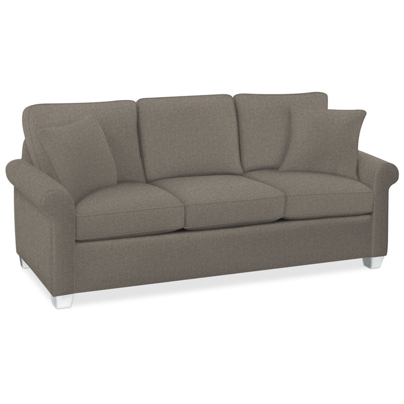 Park Lane Sofa, Air Dream Mattress, Frost White Finish, Gray Sugar Performance; 0863-84