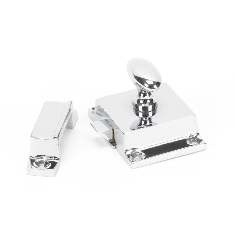 Cabinet Latches, Polished Chrome 