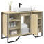 9-5 Bathroom Sink Cabinet 91x35x60 cm Engineered Wood-106216422