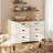 Laziza  Solid Wood Farmhouse Dresser For Bedroom With 6 Drawers-10771647