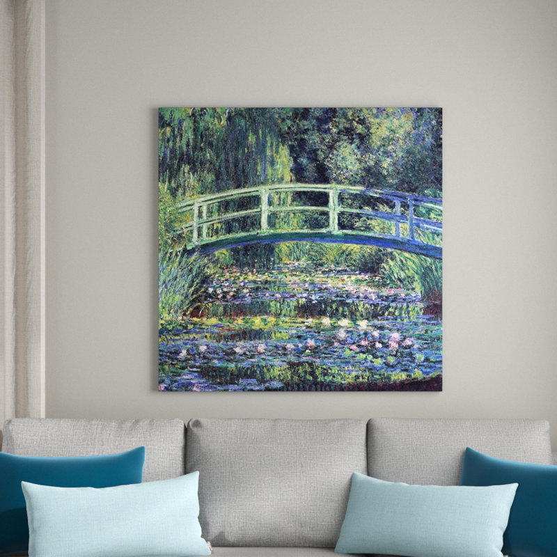 Claude Monet - Wrapped Canvas Painting, 50cm H x 50cm W x 1.8cm D