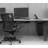 Computer Tower Wall Mount And Under Desk CPU Stand, 360 Degree Rotation, Height And Width Adjustable, Black