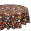 PVC Tablecloth Halloween Design 70in Round - Pumpkin Party-1364339094
