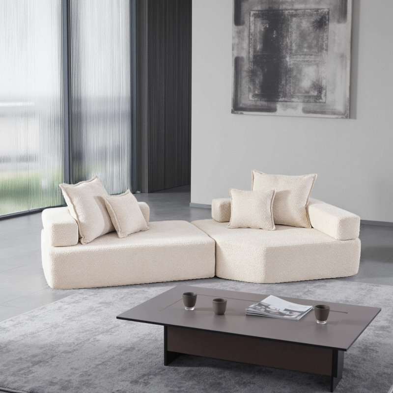 Canapé modulaire 103,5 po Boucle