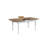 Kinsler Rubberwood Solid Wood Dining Table