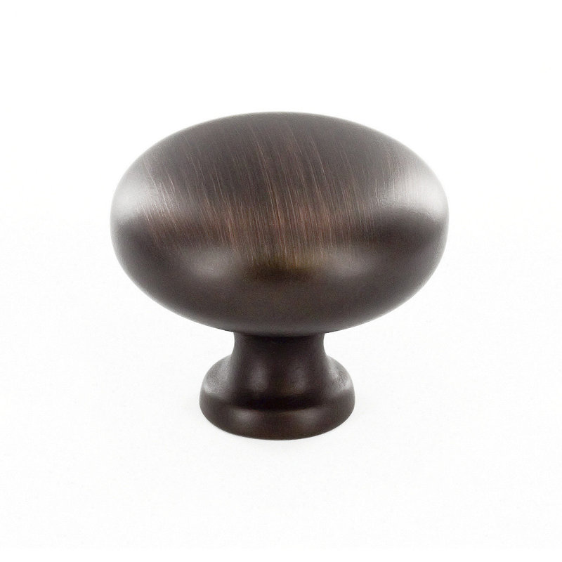Poignée champignon de diamètre 1 5/16 po Expression, Bronze huilé et brossé