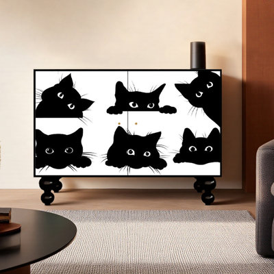French creative advanced sense decorative cabinet