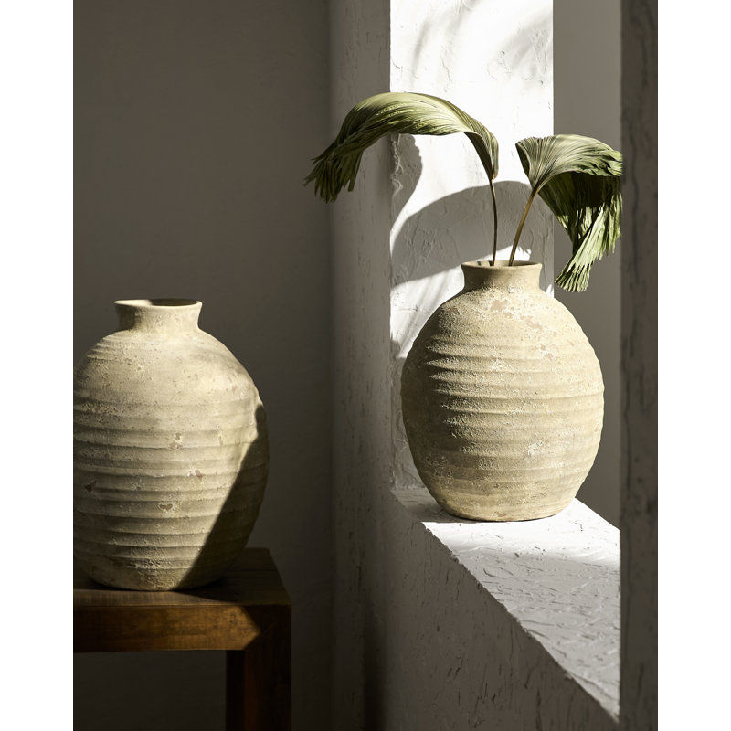 Galey Alix x Livabliss Hartnett Vase, 13" H x 11" W x 11" D