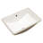 Hokku Designs Manzoli 20.25 " Ceramic Rectangular Bathroom Sink and Overflow Hole