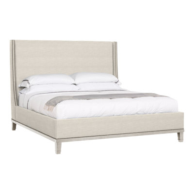 Michael Weiss Upholstered Wingback Bed