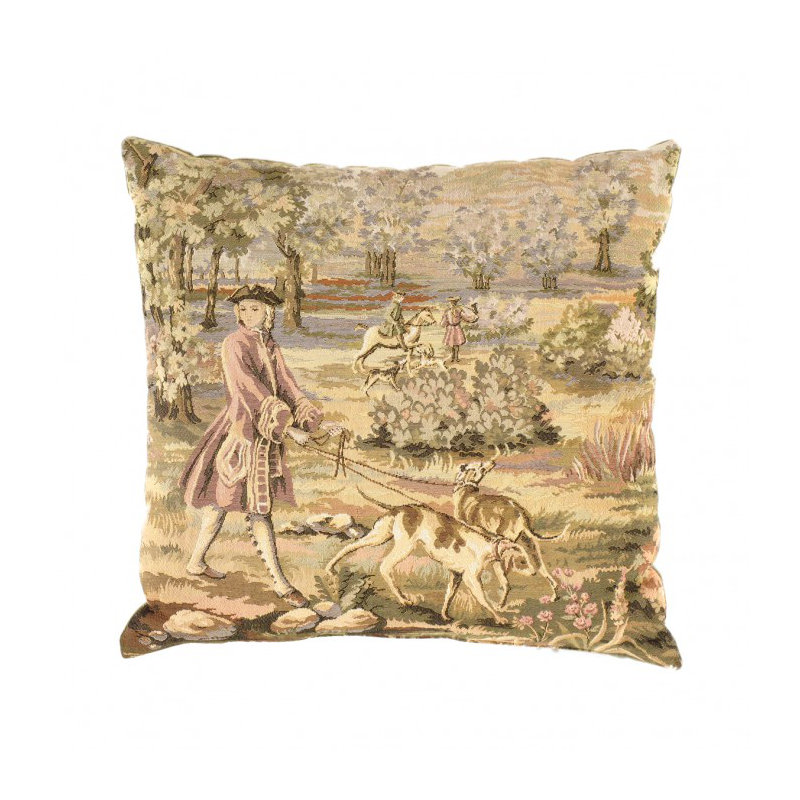 Square Pillow Cover & Insert, Beige
