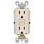 Ensemble de 1 prise GFCI 5 à 15 ampoules 15 ampoules Levlock SmartlockPro 15 ampères Levlock SmartlockPro