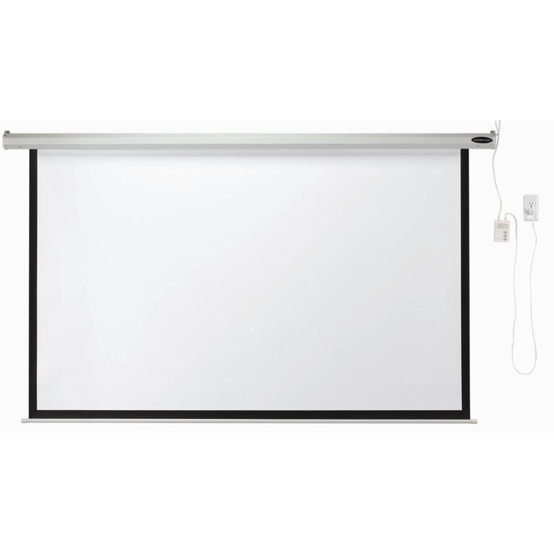 AARCO Electric Projector Screen Projector Screen, 70" Diagonal