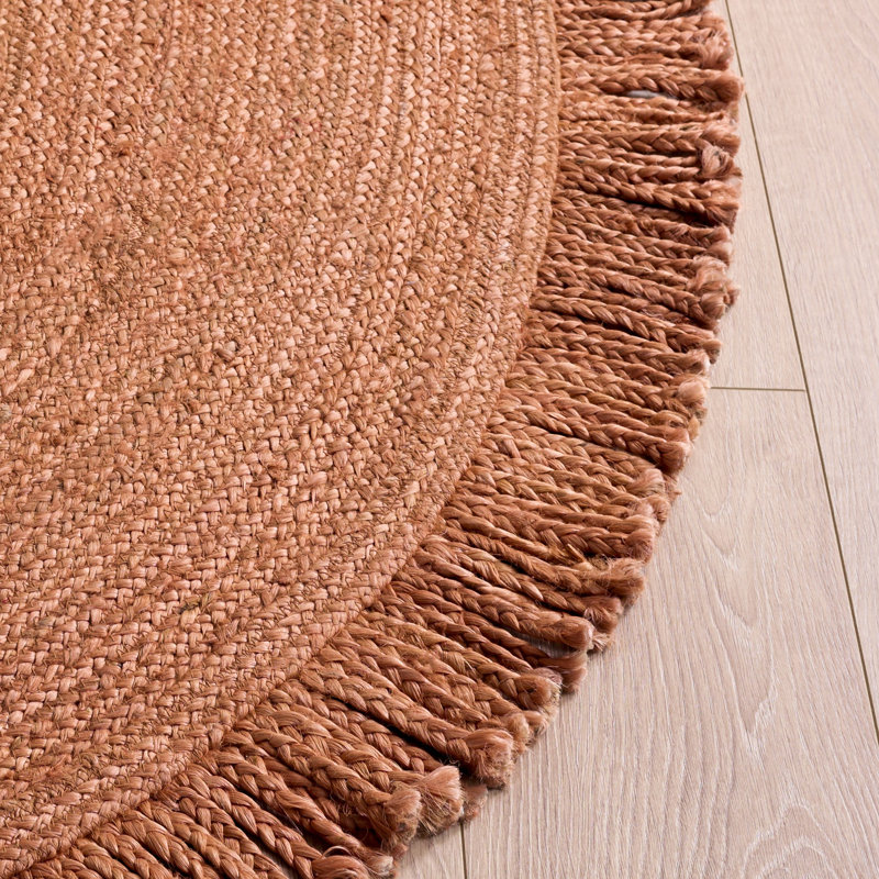 Galesville Handmade Jute Rug, Oval 4' x 6'