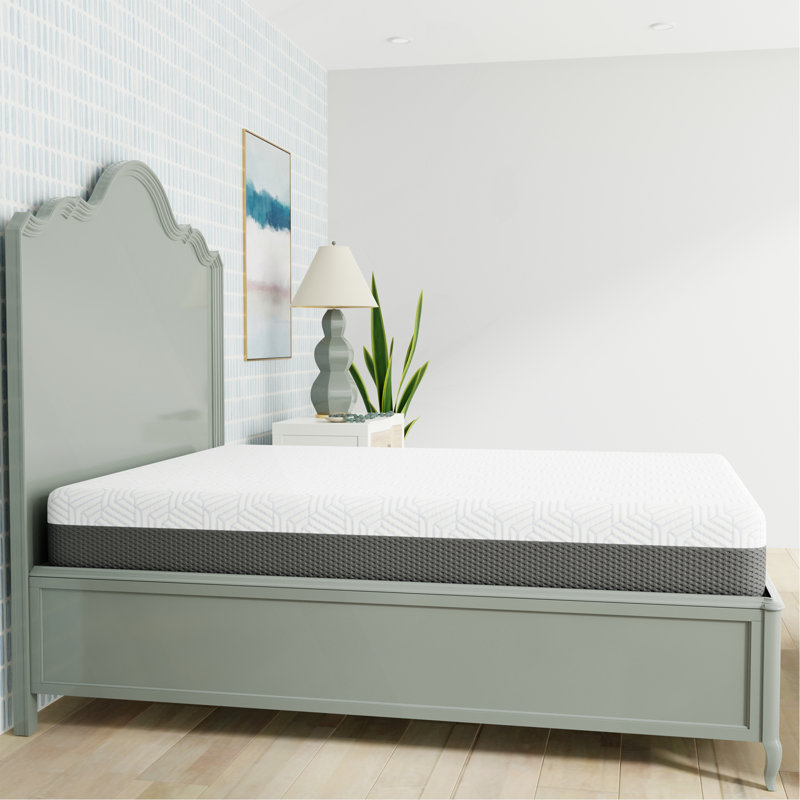Fria 10 Inch Medium Firm Mattress With Cooling Cover, Twin